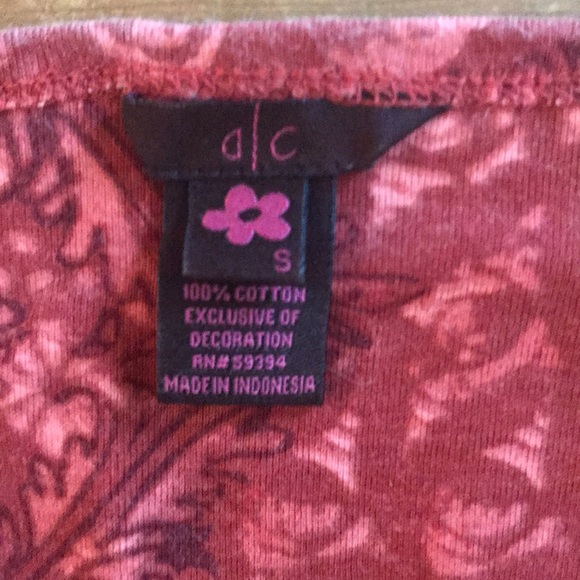 A|C Womens Size Small Pattern Tank Top - Picture 6 of 8